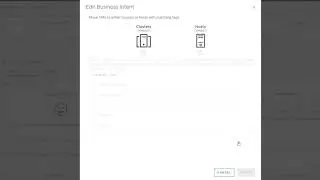 Configuring Business Intent for Cluster Based Placement in VMware Aria Operations