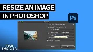 How To Resize An Image In Photoshop