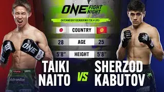 Kickboxing Thriller 🥊 Taiki Naito vs. Sherzod Kabutov | Full Fight