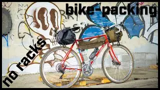 Rackless BikePacking Set Up | Swift Zeitgeist Bag| Frost River Frame Bag | Gravel Bike w/ No Mounts