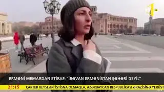 Erməni memardan etiraf: 