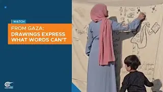 From Gaza: Drawings express what words can't