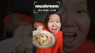 Mushrooms chicken sticky rice 