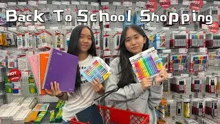 Back-to-School Shopping with Janet and Kate (and Tad)