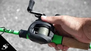 How To Set Up NEW Fishing Rod with Baitcaster - Beginners 101