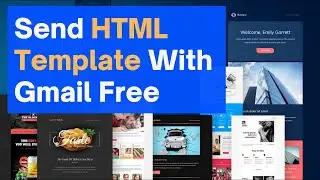 How to Send Custom HTML Template in Gmail Free | Gmail HTML Template Sending Problem