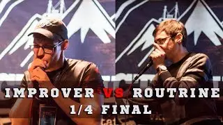 IMPROVER vs ROUTRINE - ASK BEATBOXER SHOWCASE BATTLE 2018 - 1/4 FINAL