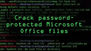 Crack Password-Protected Microsoft Office Files [Tutorial]