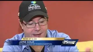 Poker champ Jamie Gold says winning at cards is easier than winning Mega Millions