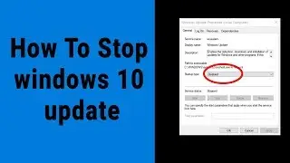 How To Stop Windows 10 Automatic Update | Disable or Turn Off Windows 10 Updates