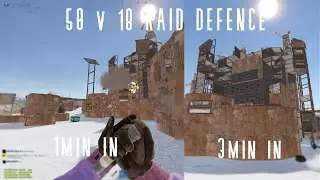 HOW $LAM DEFENDS A 5 WAY MERGE RAID | 50 v 18 | VITAL RUST #vtm