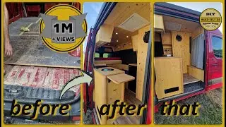 😎 Lea's Sprinter Campervan🛠️Time-Lapse 800 Stunden in 20 min, alle shorts in einem Video 😁