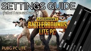 GUIDE: The IMPORTANT settings for PUBG PC LITE | what i use and why | HINDI | 2019 |