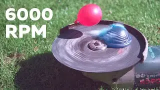 Water Balloons & More vs 6000 RPM Grinder! (Super Satisfying)