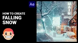 Two Ways To Create Falling Snow In After Effects