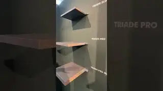 Стенд Italiana Ferramenta на выставке SICAM 2023. Скрытые менсолодержатели TRIADE PRO (часть 1)