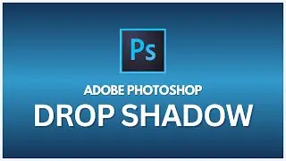 How to use dropshadow in photoshop | Photoshop tutorials for beginners