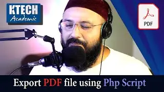 HTML to PDF file Script using Php Code MySQL Pdf Module Video Tutorial [ Urdu / Hindi ]