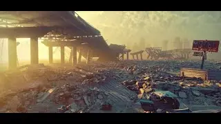 making an apocalypse scene in blender