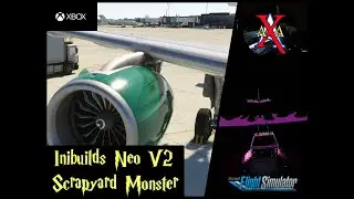 MSFS LIVE // KOXB - KBWI - KTPA // SCRAPYARD MONSTER and INIBUILDS A20N V2 // XBOX SERIES X GAMEPLAY