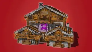 Minecraft: Build a Survival Medieval Mansion Tutorial [Step by Step]