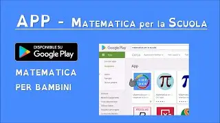 NUOVA APP: MATEMATICA PER LA SCUOLA