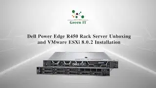 Dell PowerEdge R450 Rack Server Unboxing and VMware ESXi 8.0.2 Installation