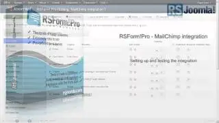 RSForm!Pro  MailChimp integration