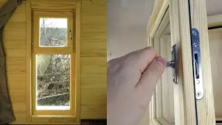 ✅ Окно с уплотнителем своими руками | How to make a window  | Holzfenster mit dichtung