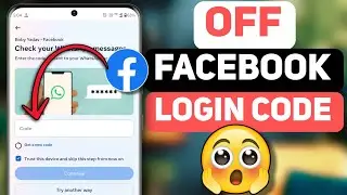 Facebook login code off kese karen, facebook login code band kese kare, facebook login code problem