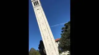 Sather Tower at UC Berkeley plays 