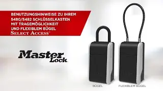 Operating the Master Lock 5480/5482 Lock Boxes (German)