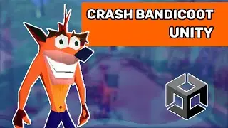 Fiz o CRASH BANDICOOT na UNITY (mais ou menos)