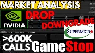 SMCI Downgrade, NVDA Drop, GME Options | Stock Market Update