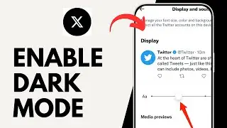 How to Change Twitter Display Color to Dark Mode