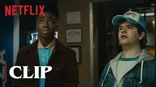 Stranger Things 4 - Clip | Pizza Scene