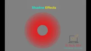 Shadow Effects Tutorial For  Beginners CSS Effect || Q Tech info