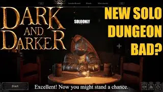 NEW SOLO DUNGEON GOBLIN CAVE in the playtest is bad? - Dark and Darker