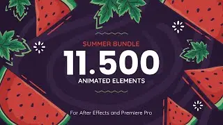 Summer Bundle 2022 | After Effects and Premiere Pro