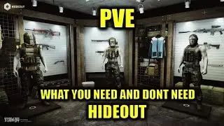 Must Build These NOW ! PVE Hideout Guide - Tarkov