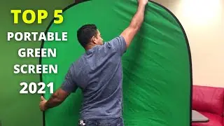 Top 5: Best Green Screen Collapsible Pull-Up 2021| Extra Large Streaming Portable Backdrop Setup