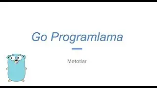 Go programlama  methods (golang)