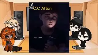 реакция новэллы зайчик на Afton Family 1/1(gaha club)(Helius)(TT)