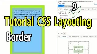 Belajar CSS Layouting #9 Border CSS