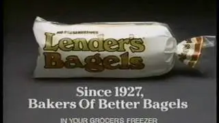 Lenders Bagels commercial with Murray Lender