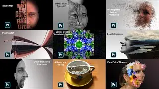 Photoshop Tutorials - 9 Creative Projects For Beginners to Intermediates. Free Course