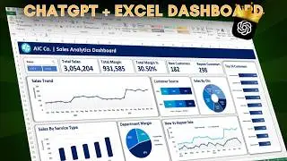 How To Use ChatGPT To Make An Interactive Excel Dashboard