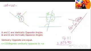 CSEC FREE Class - Supplementary, Complementary, Vertically Opposite Angle - April 27, 2021