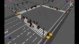 Unity3D - Road & Traffic System - Pedestrian System (Sneak Peak 1)