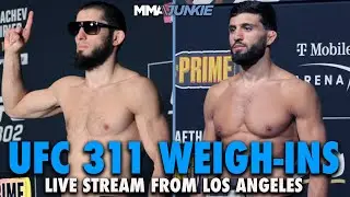 UFC 311: Makhachev vs. Tsarukyan 2 Official Weigh-Ins Live Stream